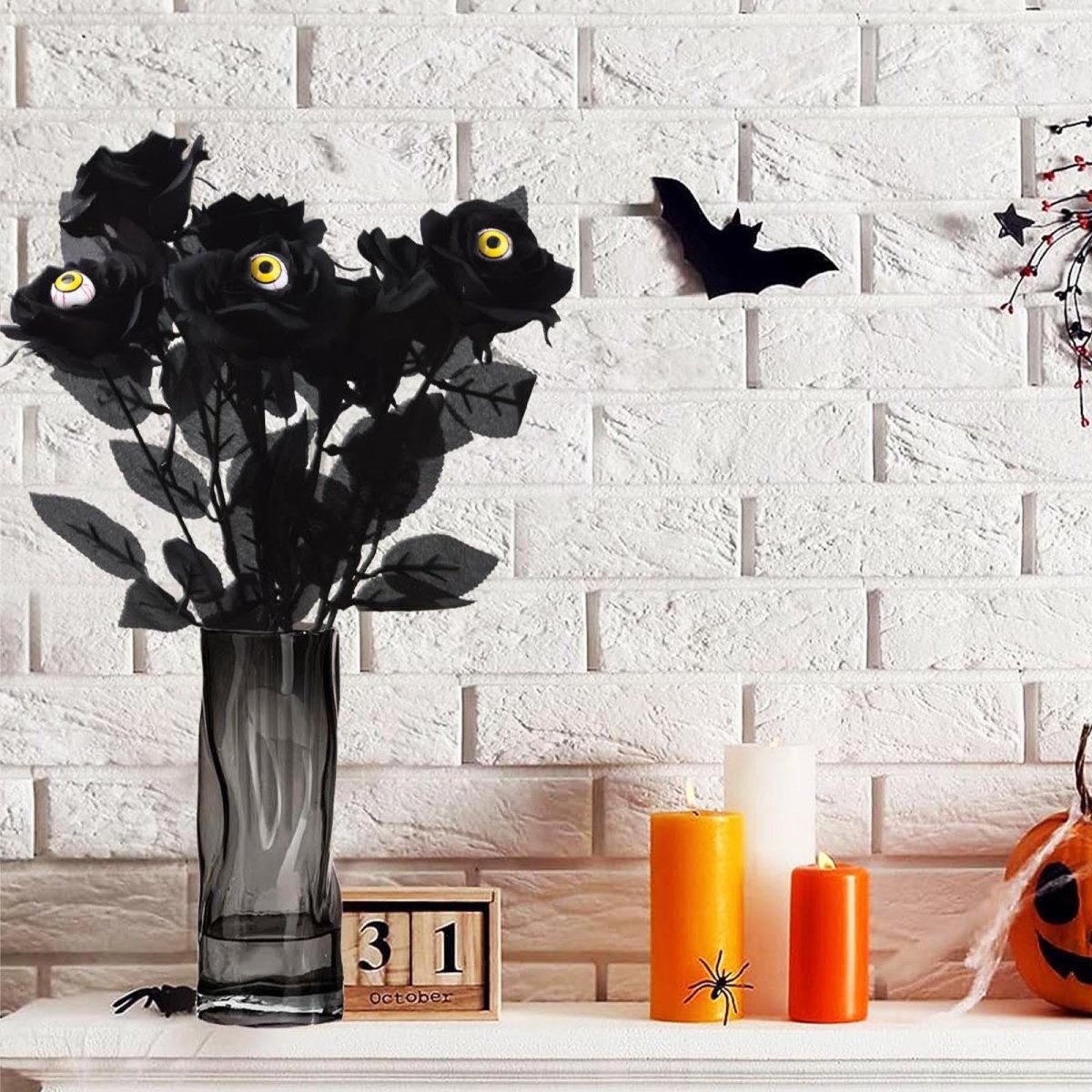 Halloween Rose Eyeball Bouquet – Hallowitch Costumes