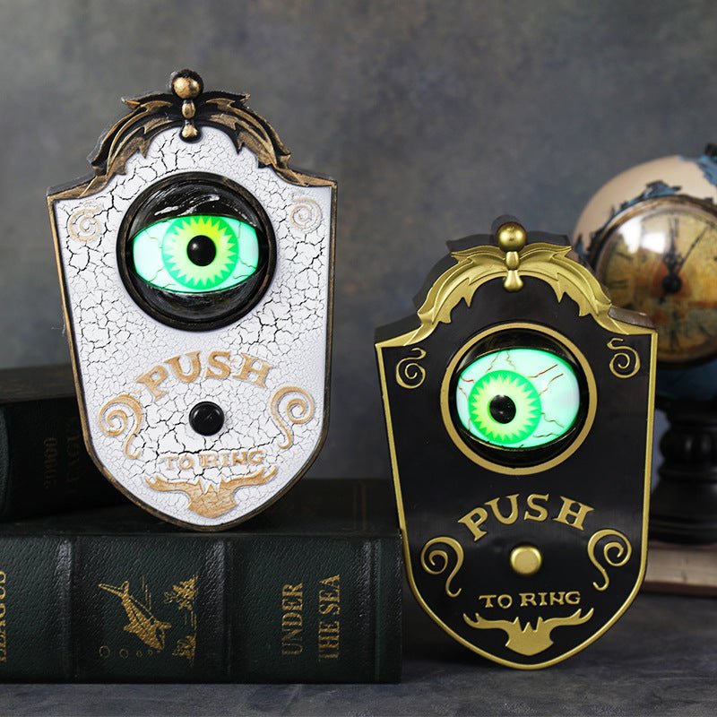 Halloween One - Eyed Doorbell with Light and Sound