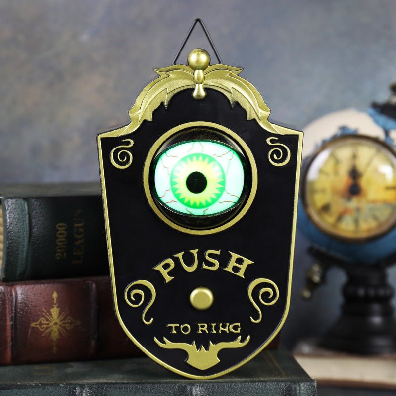 Halloween One - Eyed Doorbell with Light and Sound