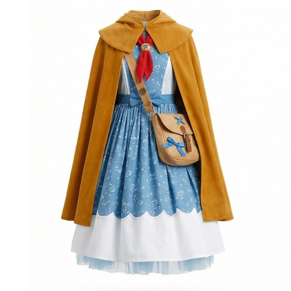 Holly Wheeler Dress & Cloak Costume for Kids, Stranger Things Season 5