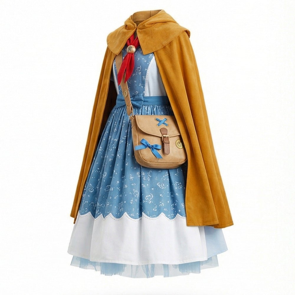 Holly Wheeler Dress & Cloak Costume for Kids, Stranger Things Season 5
