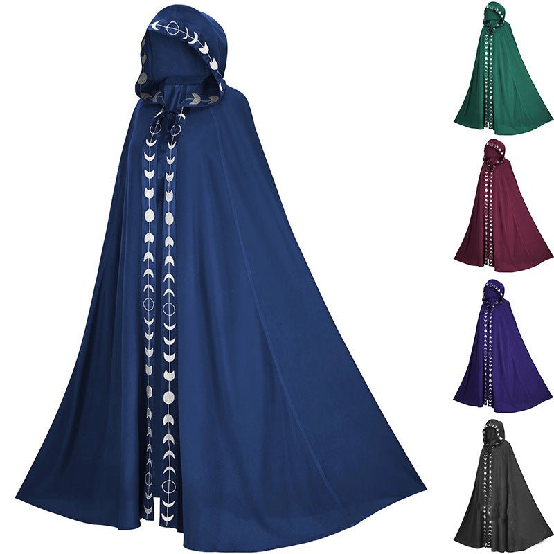 Hooded Medieval Cloak Costume