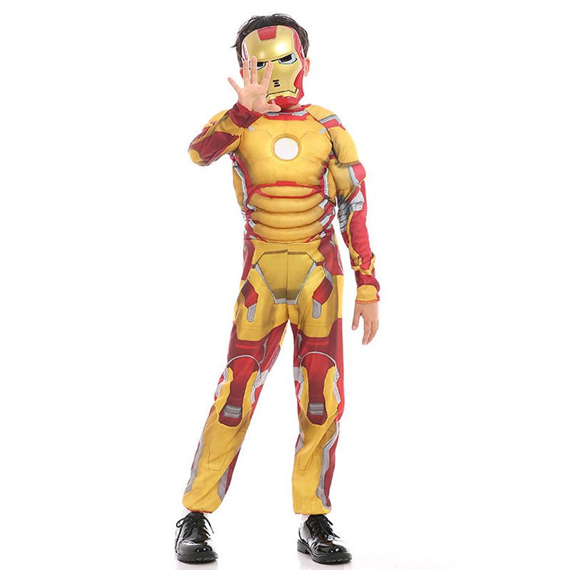 Iron Man Costume for Kids, Muscle Costume