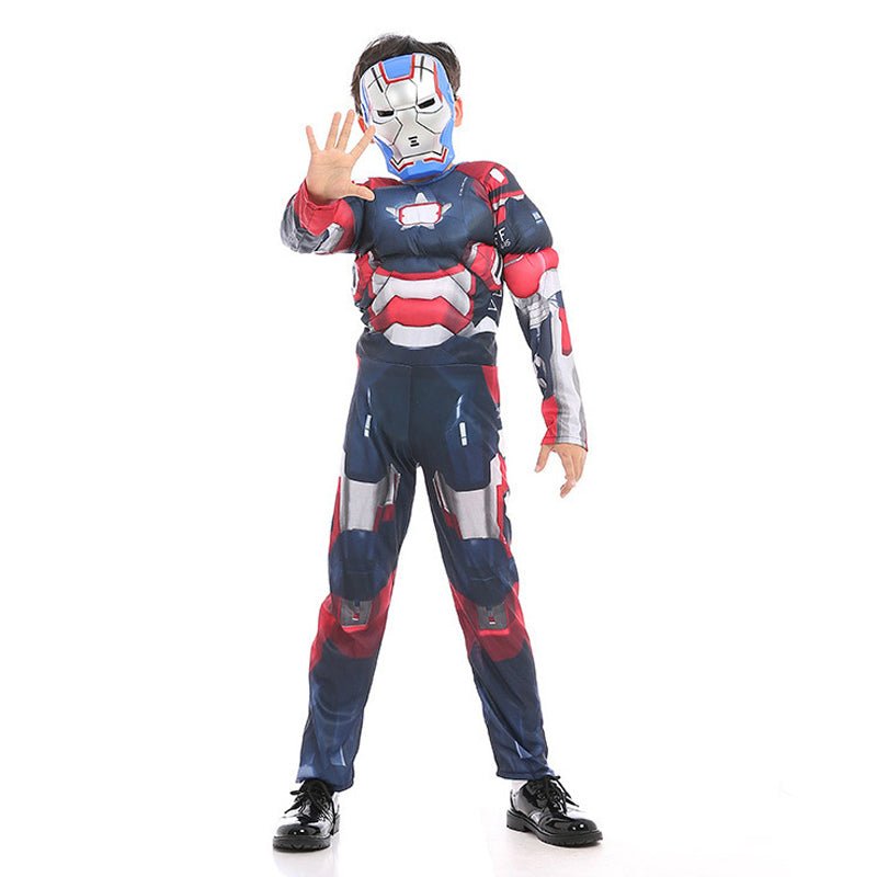 Iron Man Costume for Kids, Muscle Costume