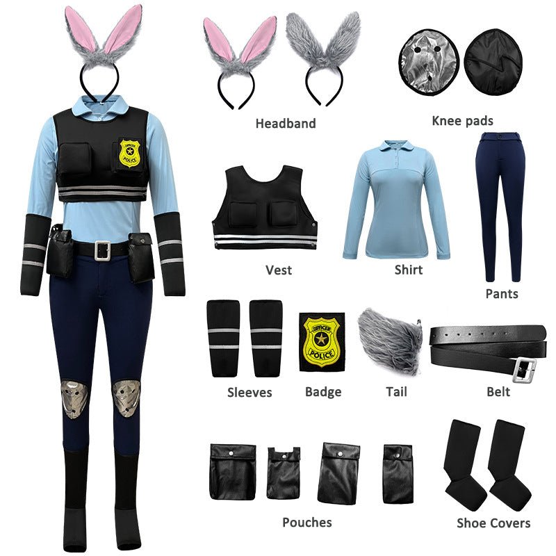 Judy Zootopia Costume for Adult