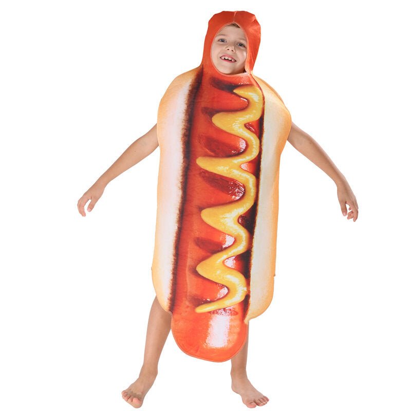 Kids' Hotdog Halloween Costume