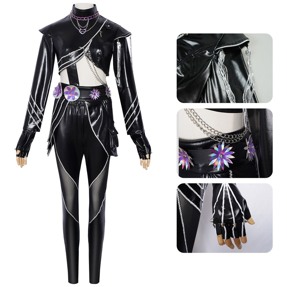 KPDH Rumi Battle Costume Black Outfit. Realistic Version.