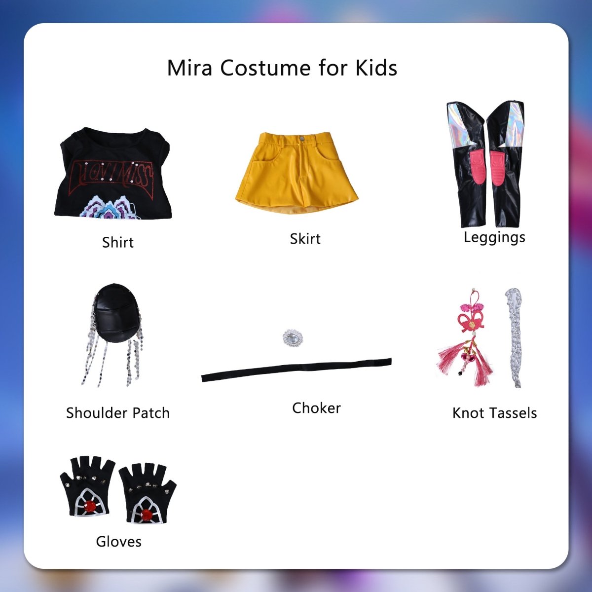 KPop Demon Hunters Mira Costume for Kids & Adults