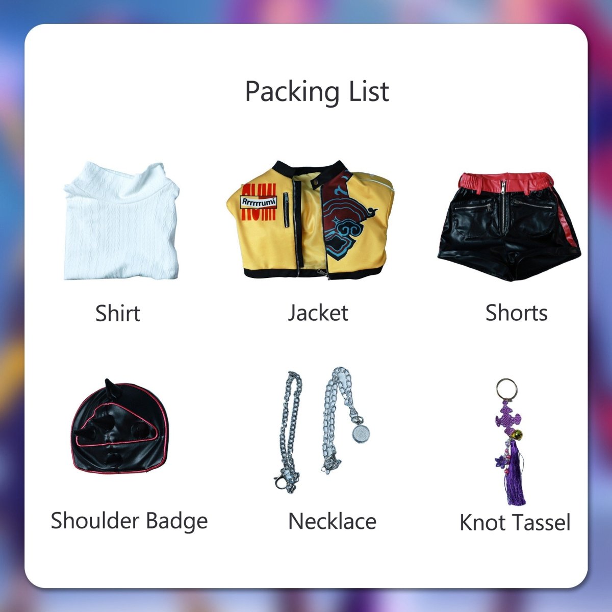 KPop Demon Hunters Rumi Costume for Kids & Adults