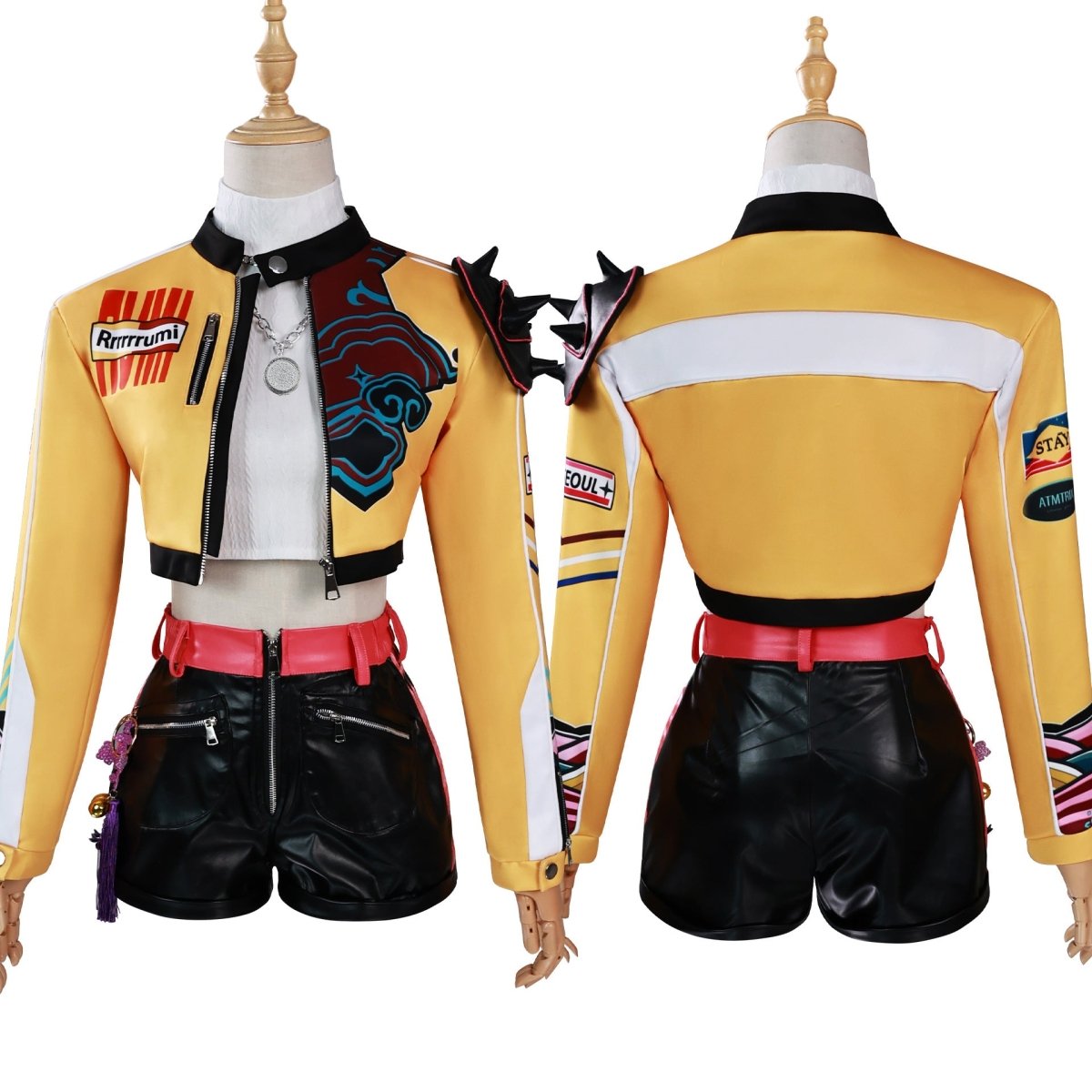 KPop Demon Hunters Rumi Costume for Kids & Adults