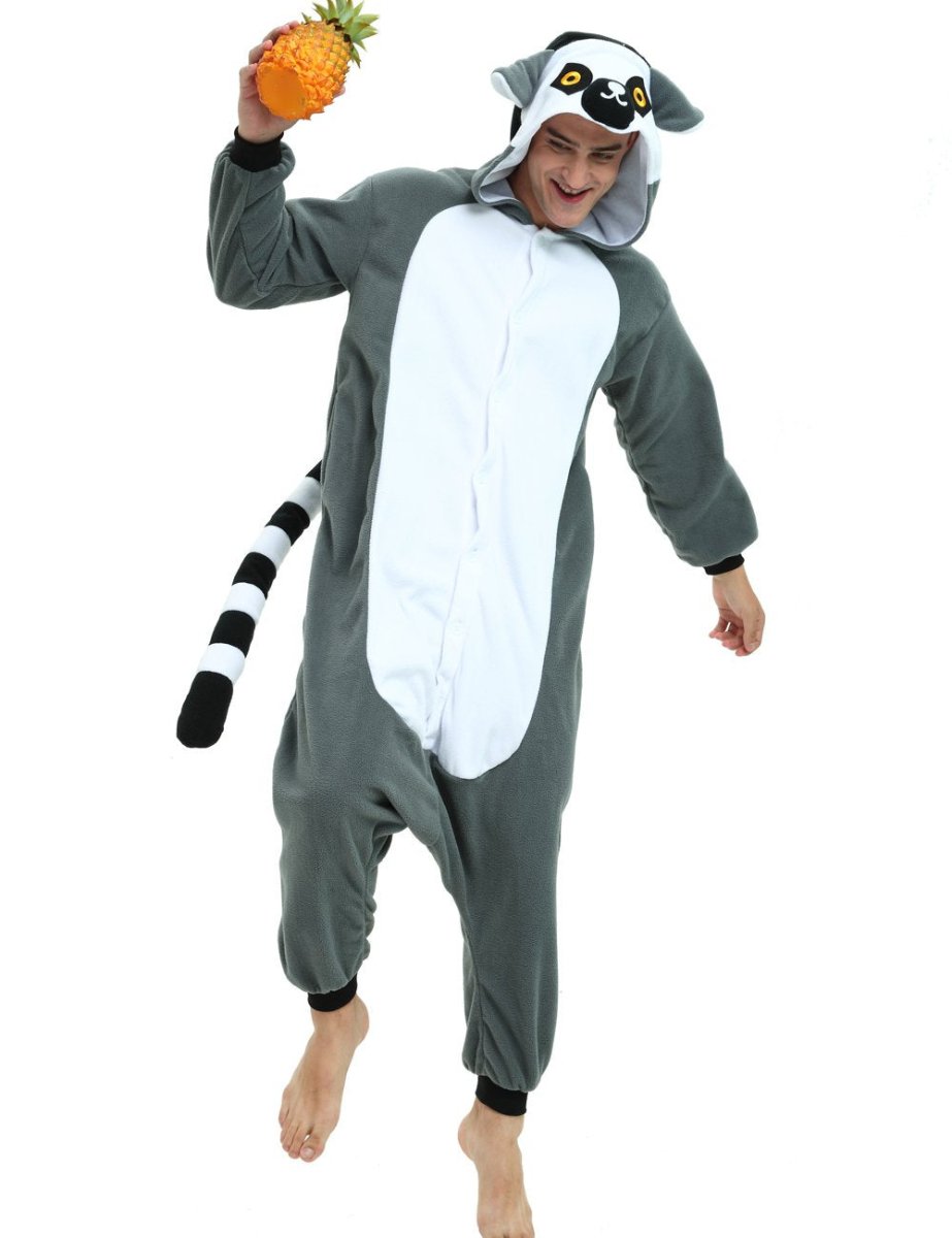 Lemur Onesie For Adults and Teenagers