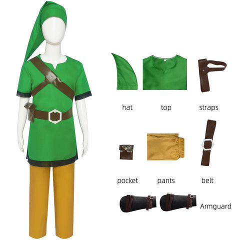 Link Cosplay Costume. The Legend of Zelda: Skyward Sword