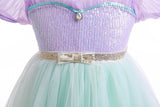 Littler Mermaid Ariel Inspired Dress For Girls