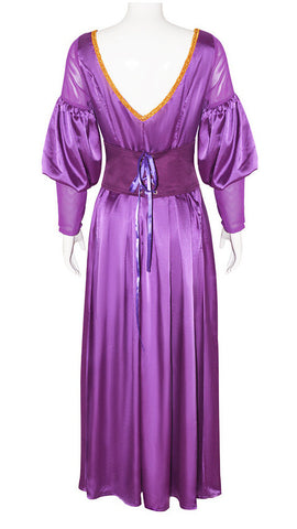 Women's Little Mermaid Ariel Purple Dress Costume