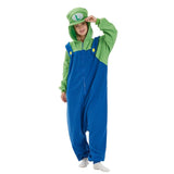 Luigi Onesie Costume for Adults