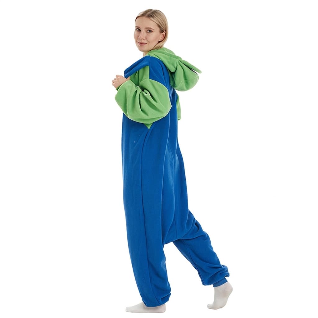Luigi Onesie Costume for Adults