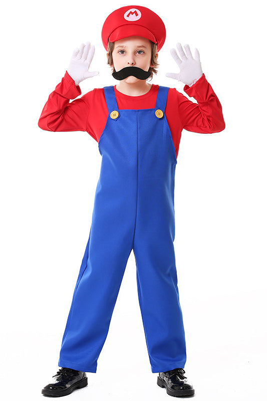 Mario & Luigi Costume for Kids