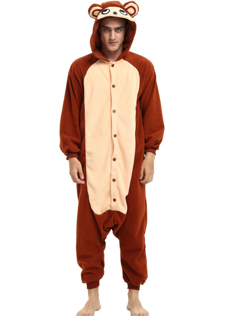 Onesie Adult Mens Monkey Onesie Onesies Costumes Monkey Monkey