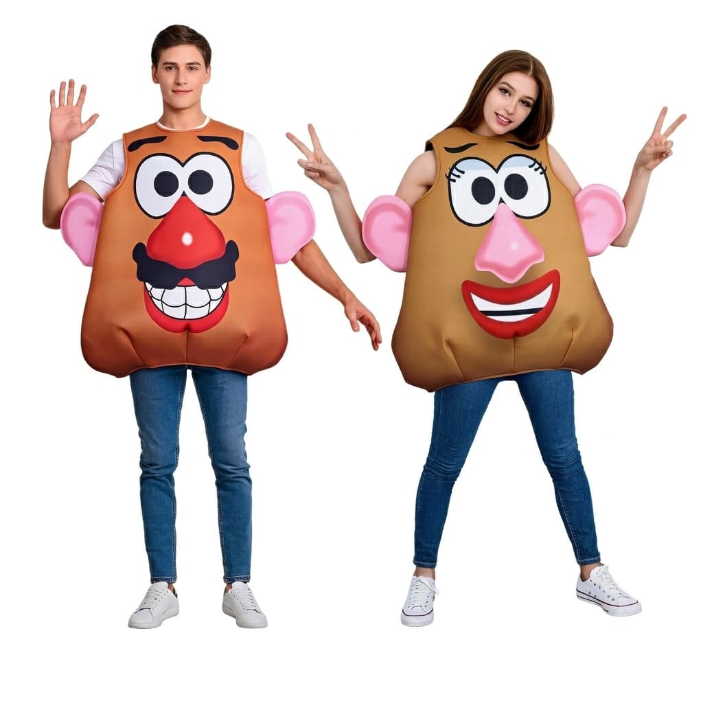 Mr and Mrs Potato Head Costume for Adults
