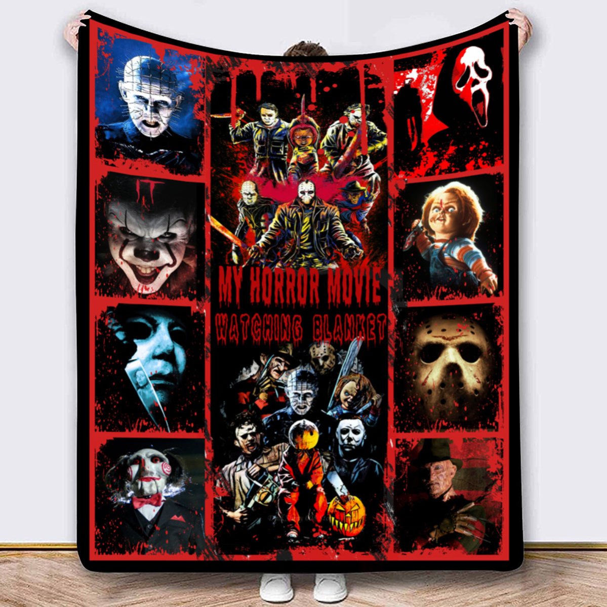 My Horror Movie Watching Blanket