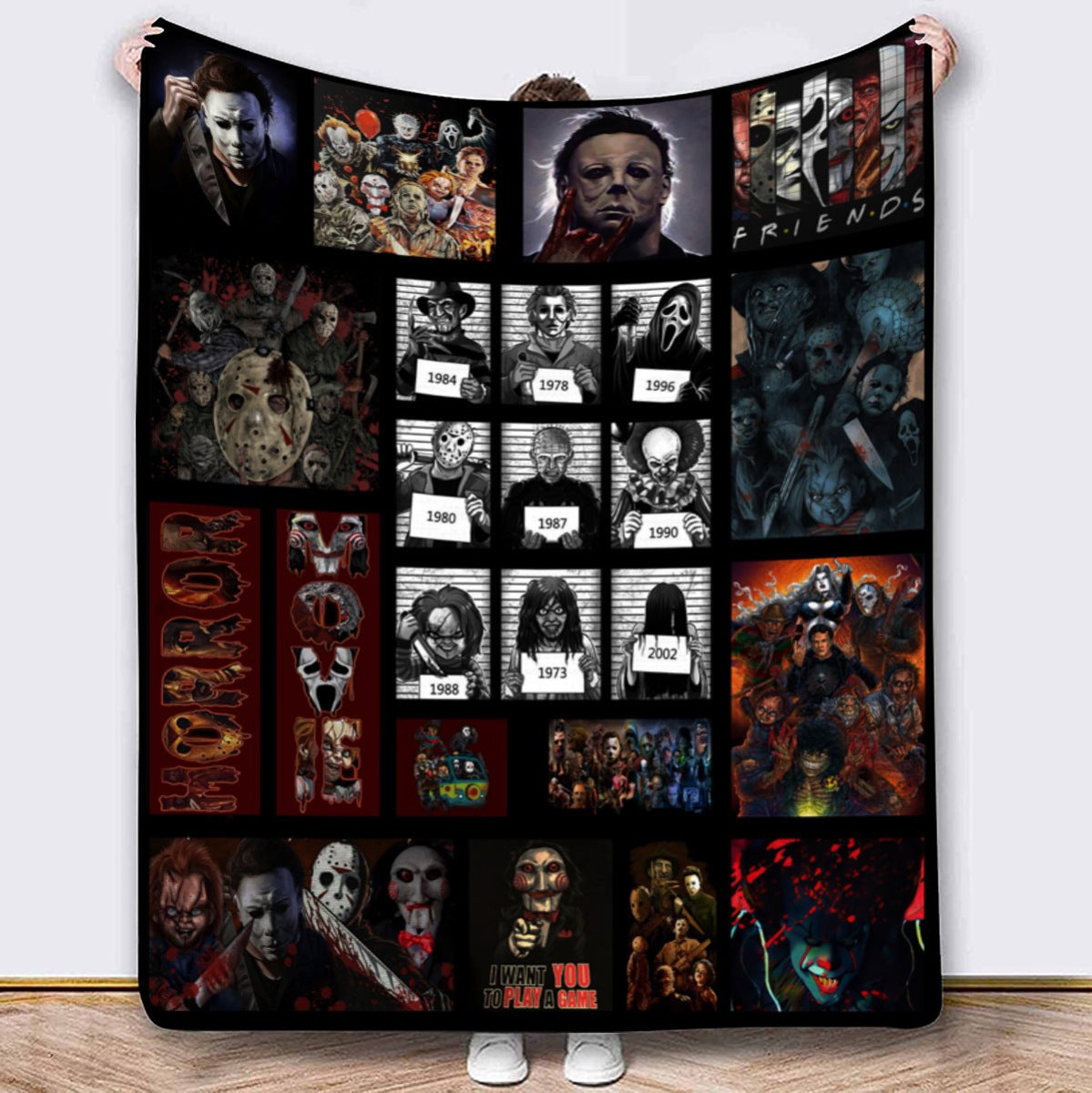 My Horror Movie Watching Blanket