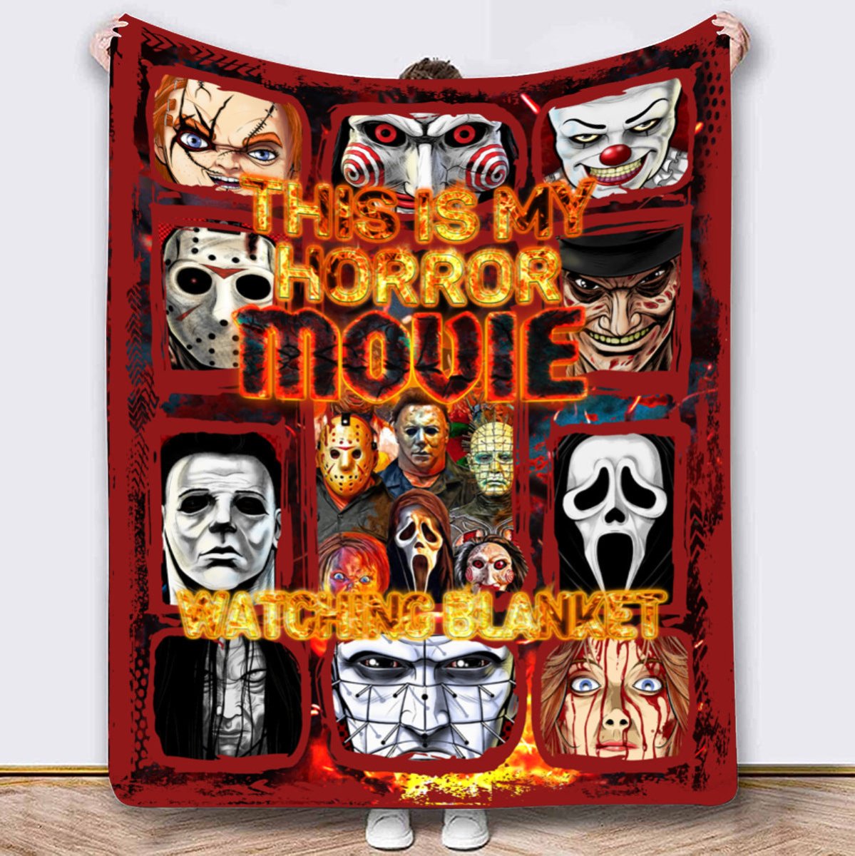 My Horror Movie Watching Blanket