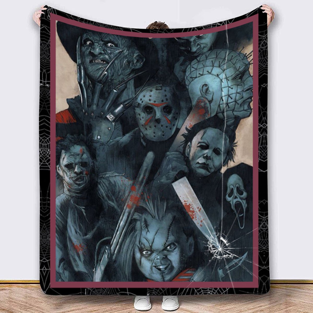 My Horror Movie Watching Blanket