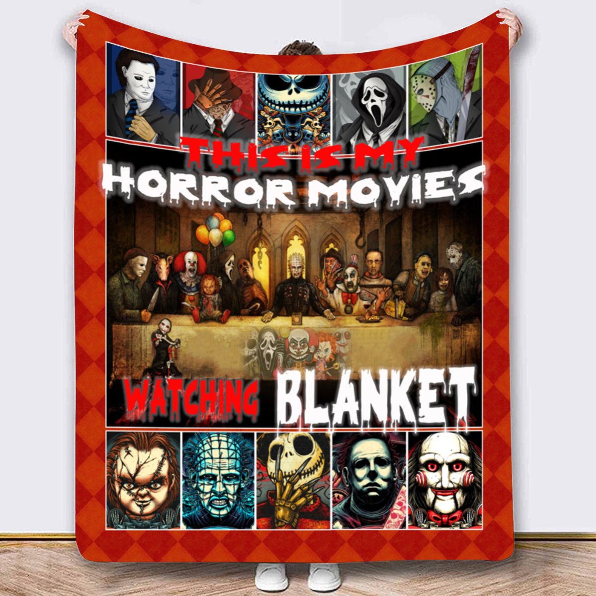 My Horror Movie Watching Blanket