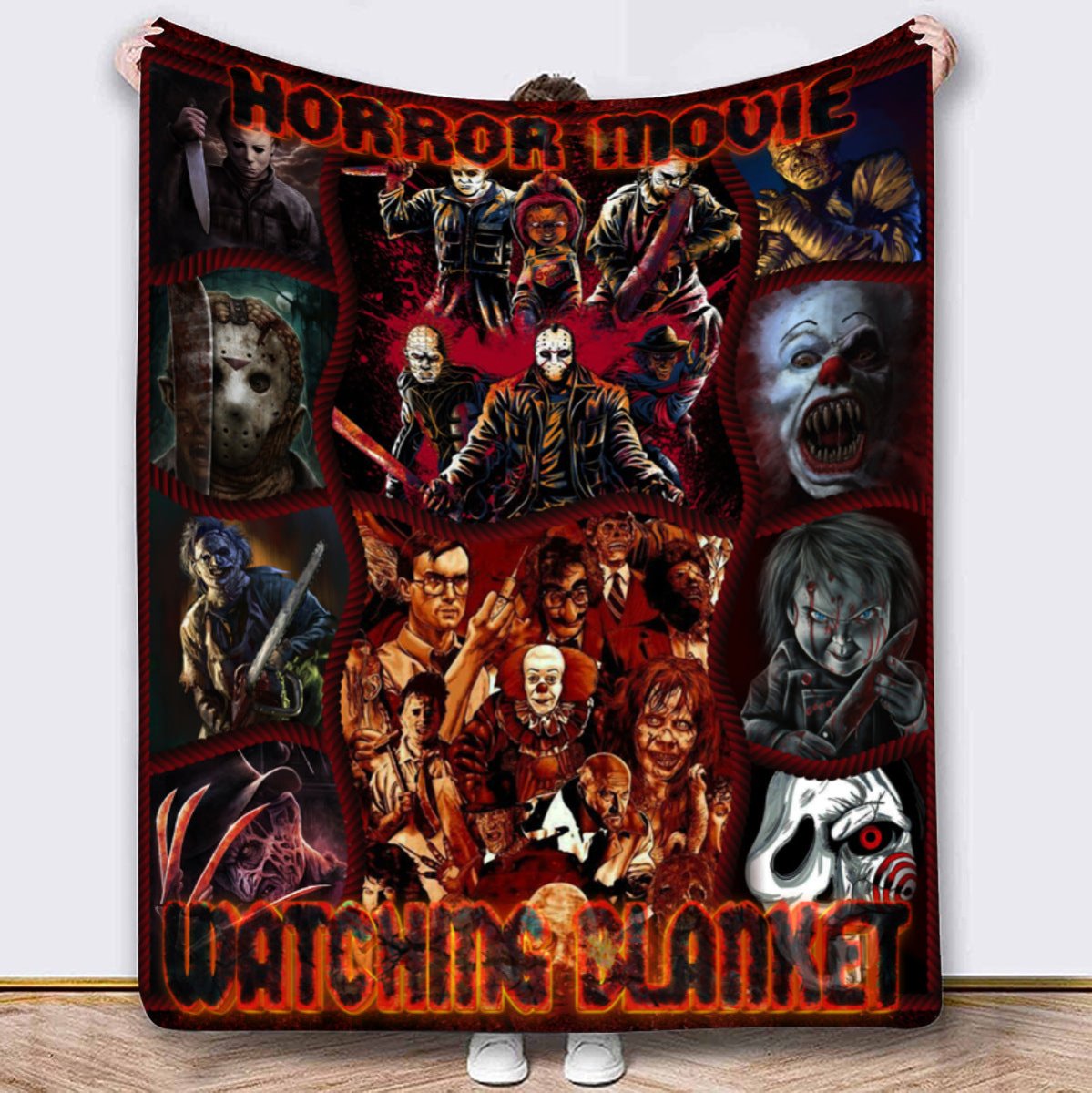 My Horror Movie Watching Blanket