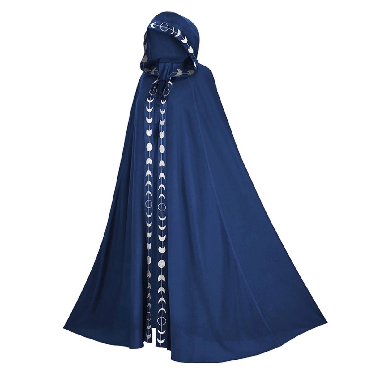 navy cloak with hood 