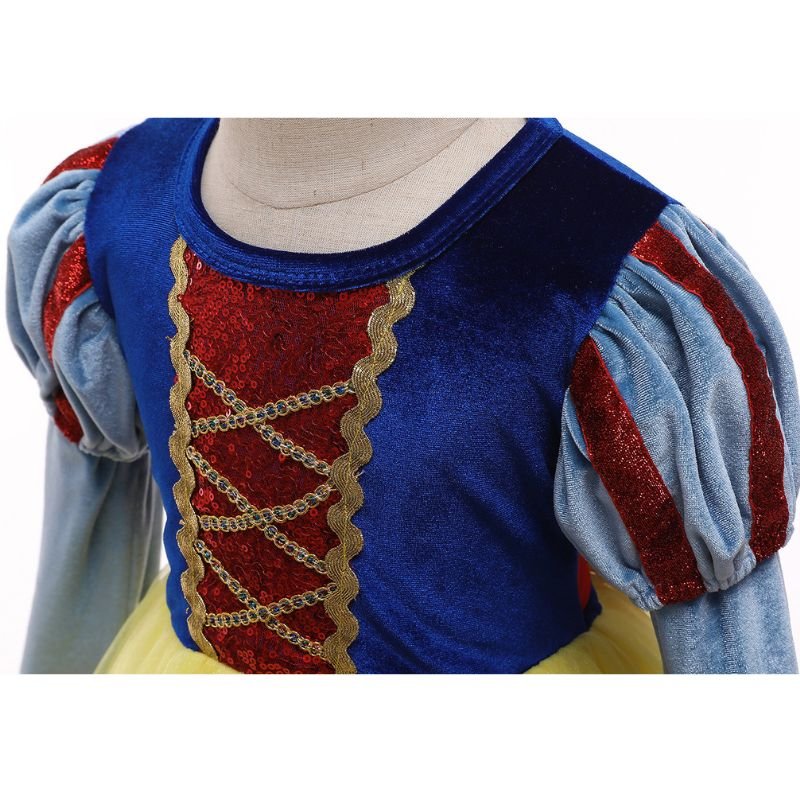 Princess Snow White Dress Up Costume for Girls