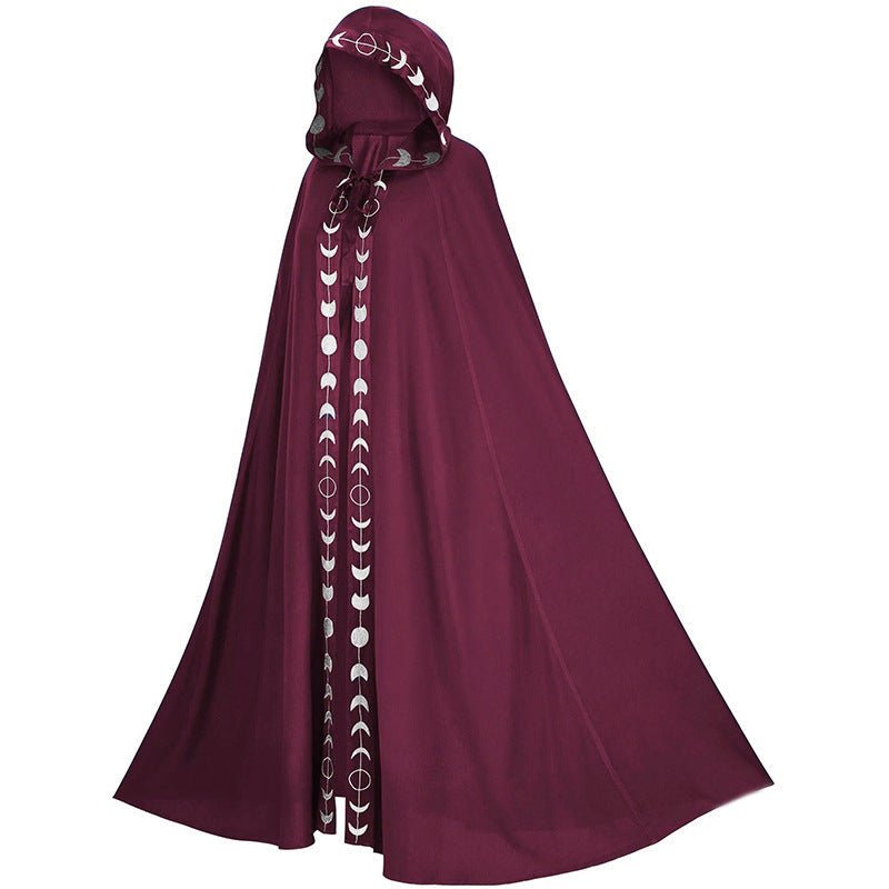 red cloak with hood 