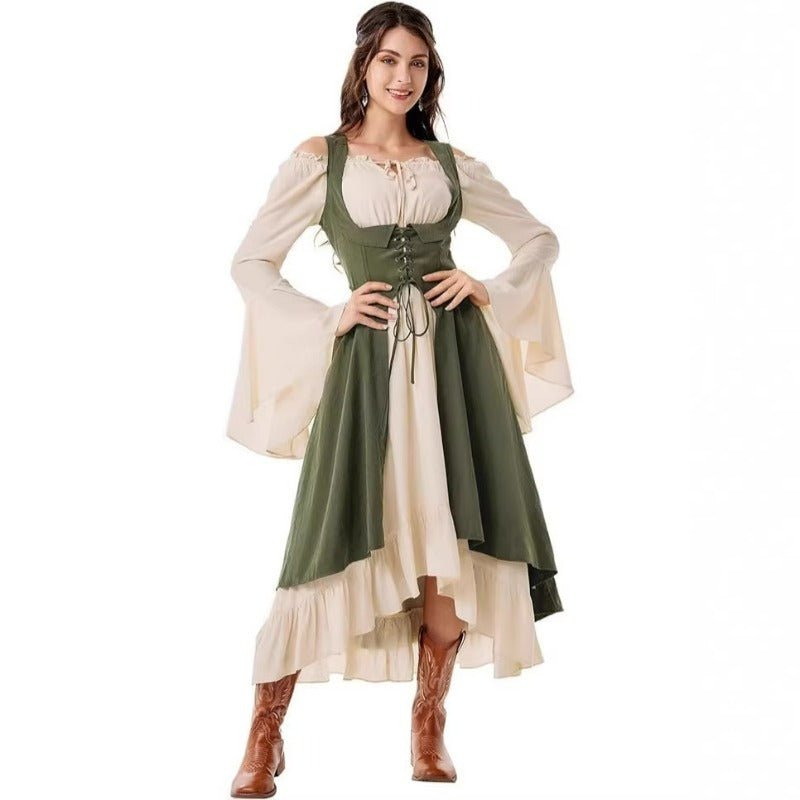 Renaissance Medieval Dress 2 - Piece Set