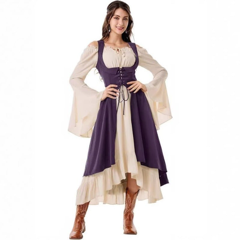Renaissance Medieval Dress 2 - Piece Set