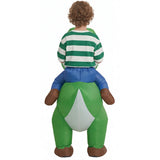 Riding Yoshi Inflatable Costume for Kids and Adults