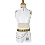 Rumi Costume. Kpop Demon Hunters Golden Stage Outfit. Realistic White Edition