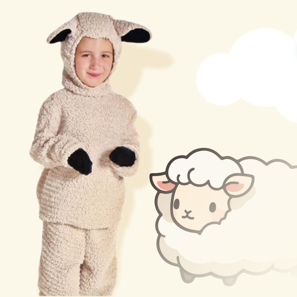 Sheep Costume for Kids