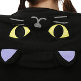 Spooky Cat Onesie Kigurumi Costume For Adults And Teenagers