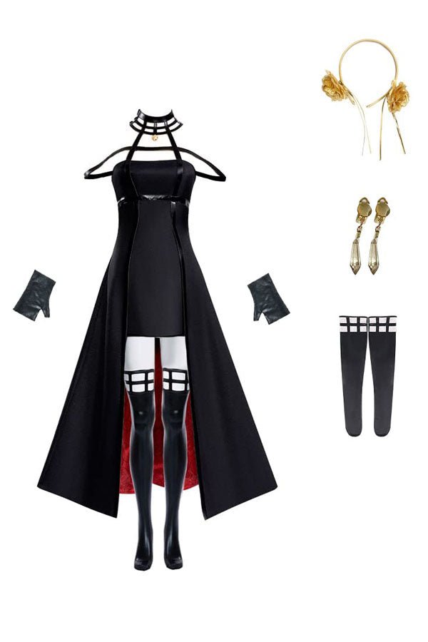 Accessori Cosplay SPY X Family Yor Forger - Parrucca E Armi In Plastica ABS, Con Orecchini - Foto 6