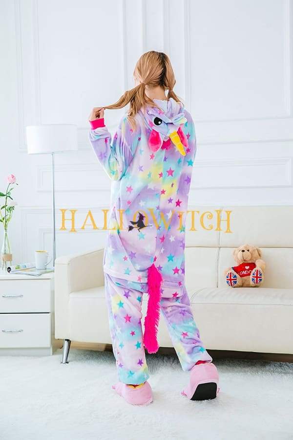 Star Unicorn Onesie Costume For Adults And Teenagers