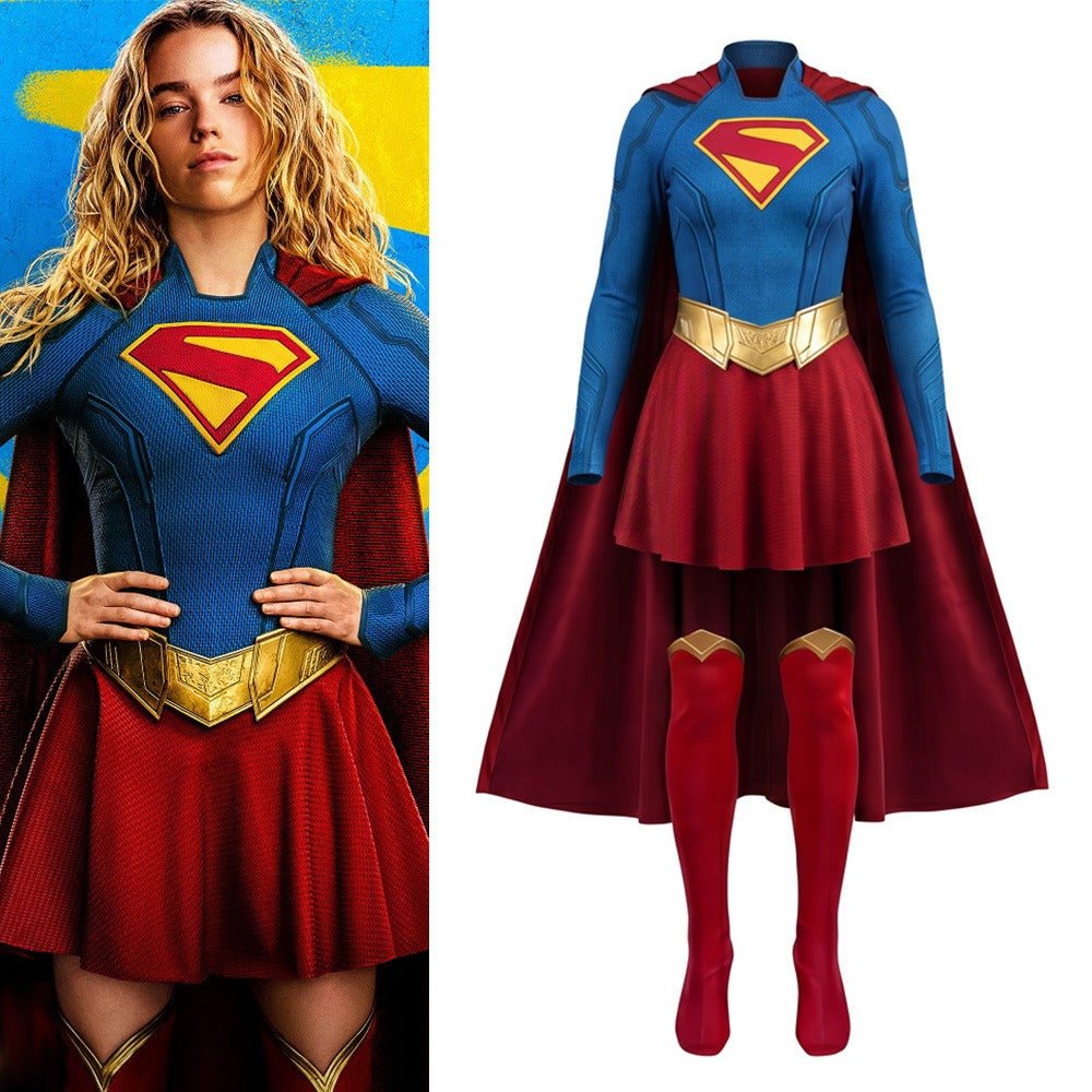 Supergirl Costume for Kids and Adults