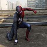 Symbiote Spider Man Costume, Half Venom Half Spider man
