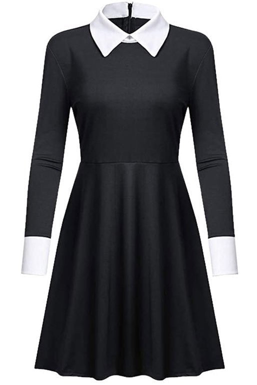 The Addams Family Wednesday Halloween Costume for Adults