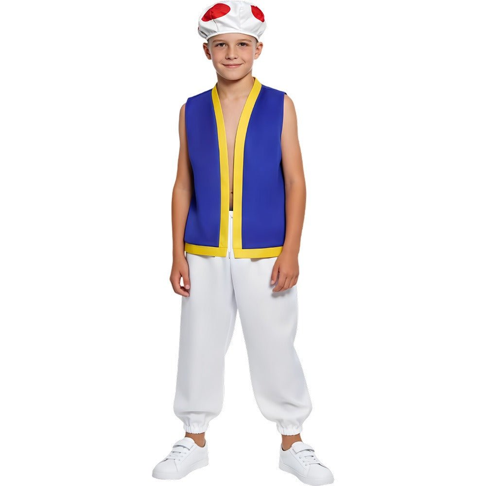 Toad Mushroom Costume for Kids and Adults