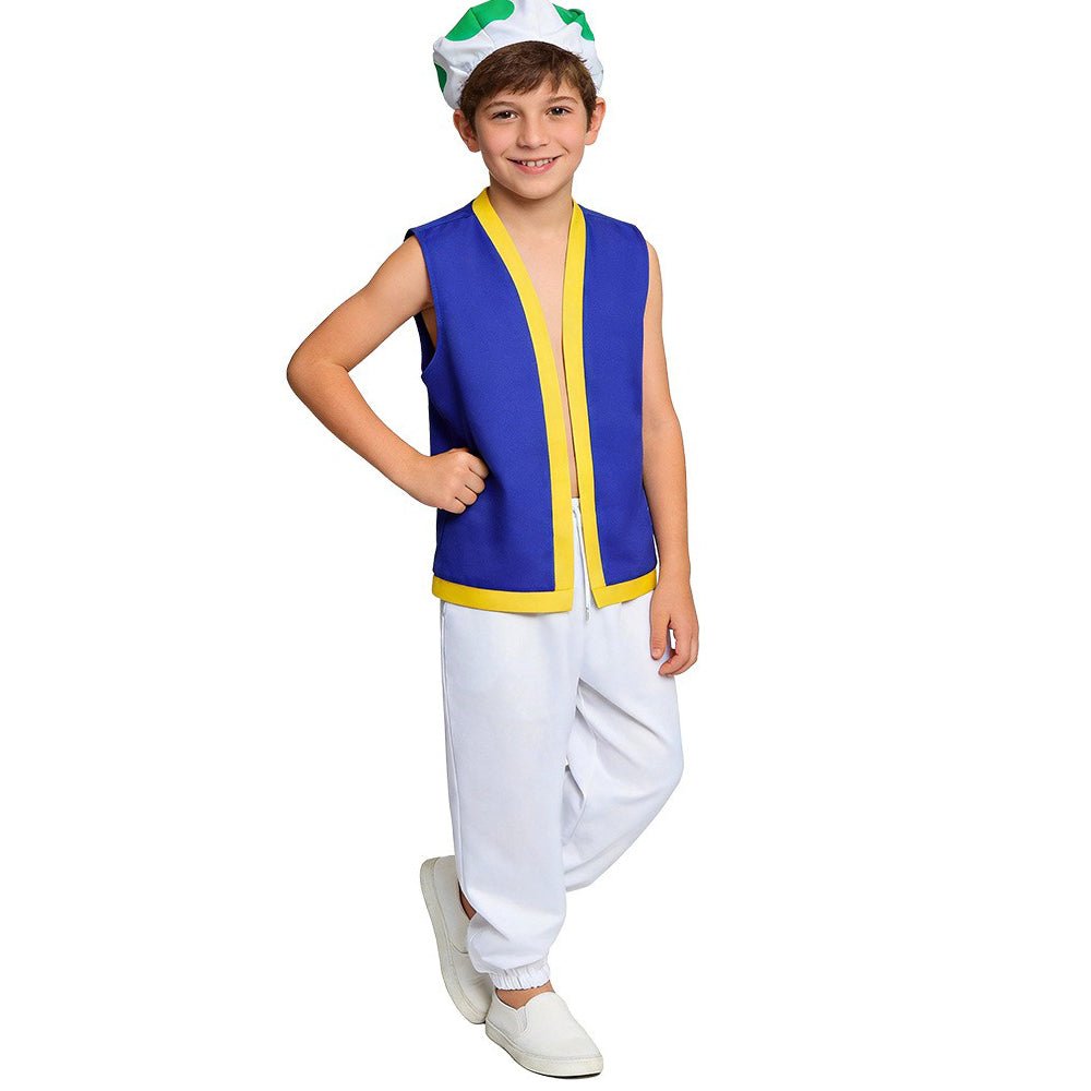 Toad Mushroom Costume for Kids and Adults