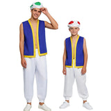 Toad Mushroom Costume for Kids and Adults