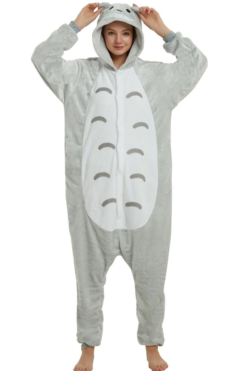 Totoro Onesie Kigurumi Costume For Adults and Teenagers