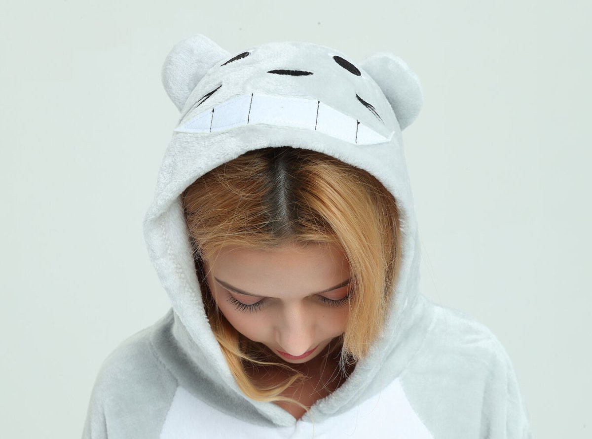 Totoro Onesie Kigurumi Costume For Adults and Teenagers