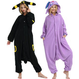 Umbreon and Espeon Onesie Costume for Adults