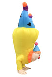 Upside Down Clown Inflatable Costume for Adult